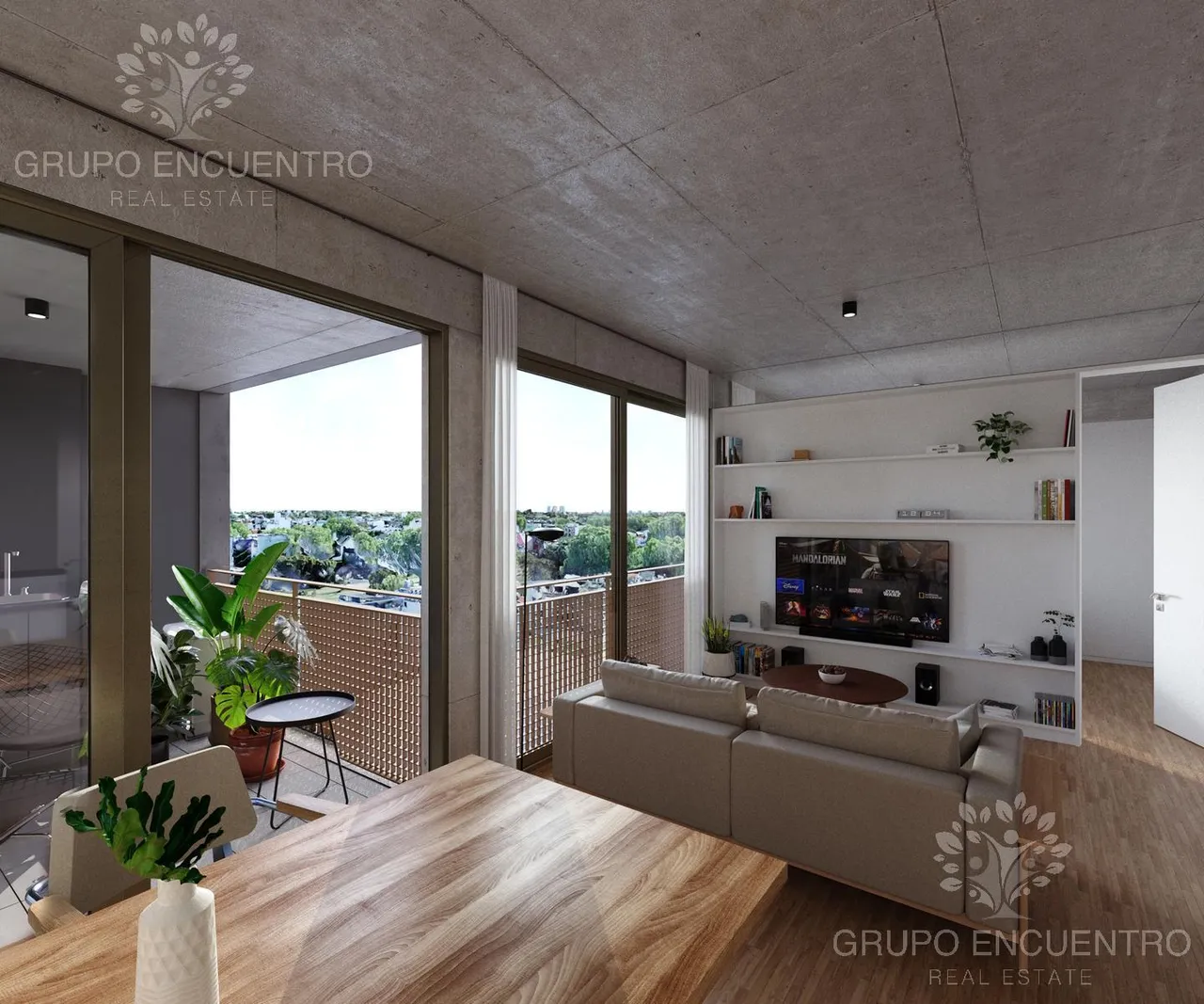 Departamento en Plaza al 3100