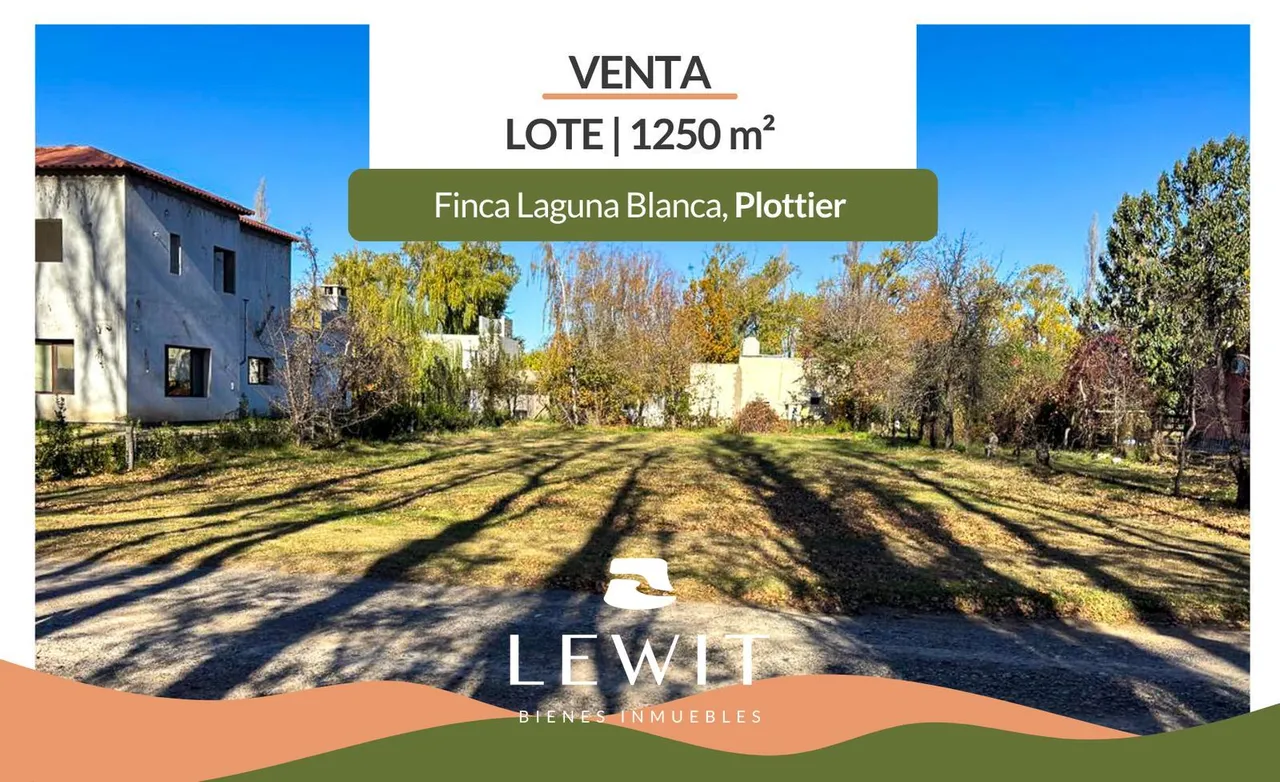 Terreno en Laguna Blanca