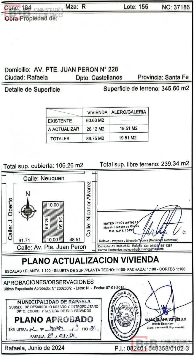 Casa en Av Peron al 200