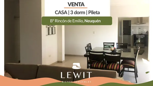 Casa en Barrio Rincon de Emilio Mar Baltico al 300