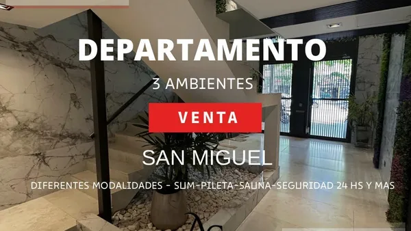 Departamento en Ricardo Balbin al 400 esquina Vicente Lopez