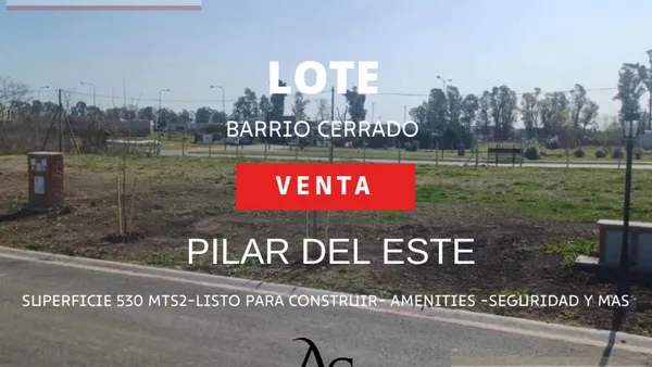 Terreno en Av del parque al 123400