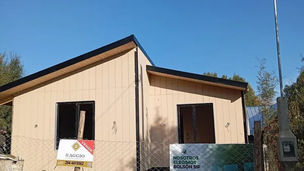 Terreno en Casa de 60m2, El Bolsón, B° Buena Vista (FZ-50)