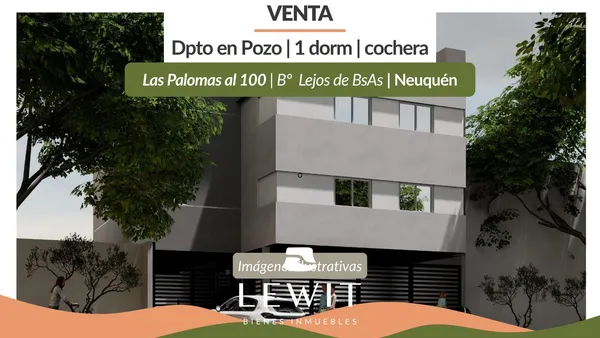 Departamento en VENTA DPTOS EN POZO | LAS PALOMAS AL 100 | LEJOS DE BUENOS AIRES