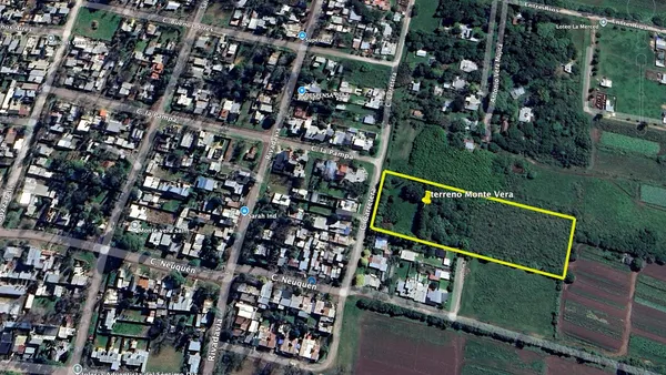 Terreno en MACROLOTE 12000 M2 - MONTE VERA - URBANO