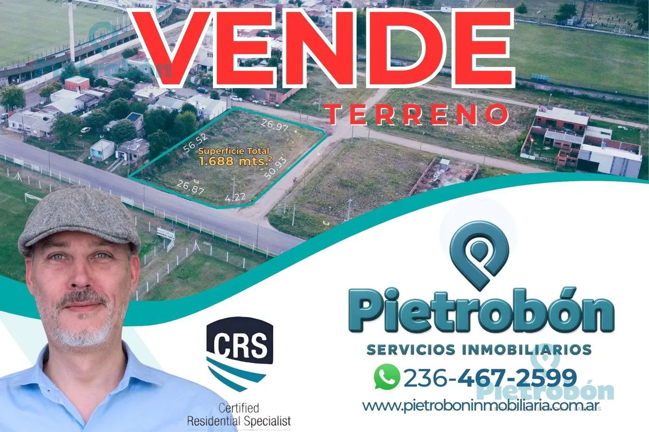 Terreno en LOTE / TERRENO EN VENTA - JUNIN - AV. ARIAS Y LAPRIDA