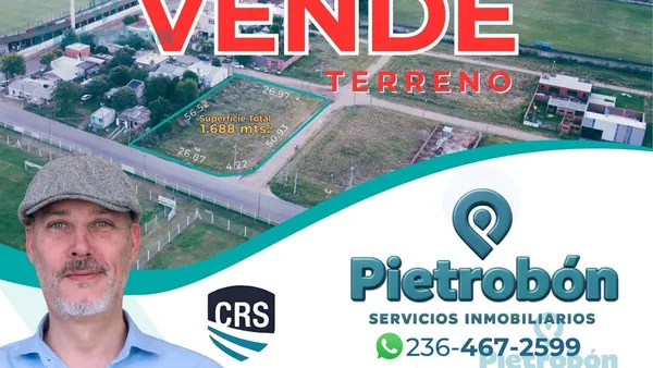 Terreno en LOTE / TERRENO EN VENTA - JUNIN - AV. ARIAS Y LAPRIDA