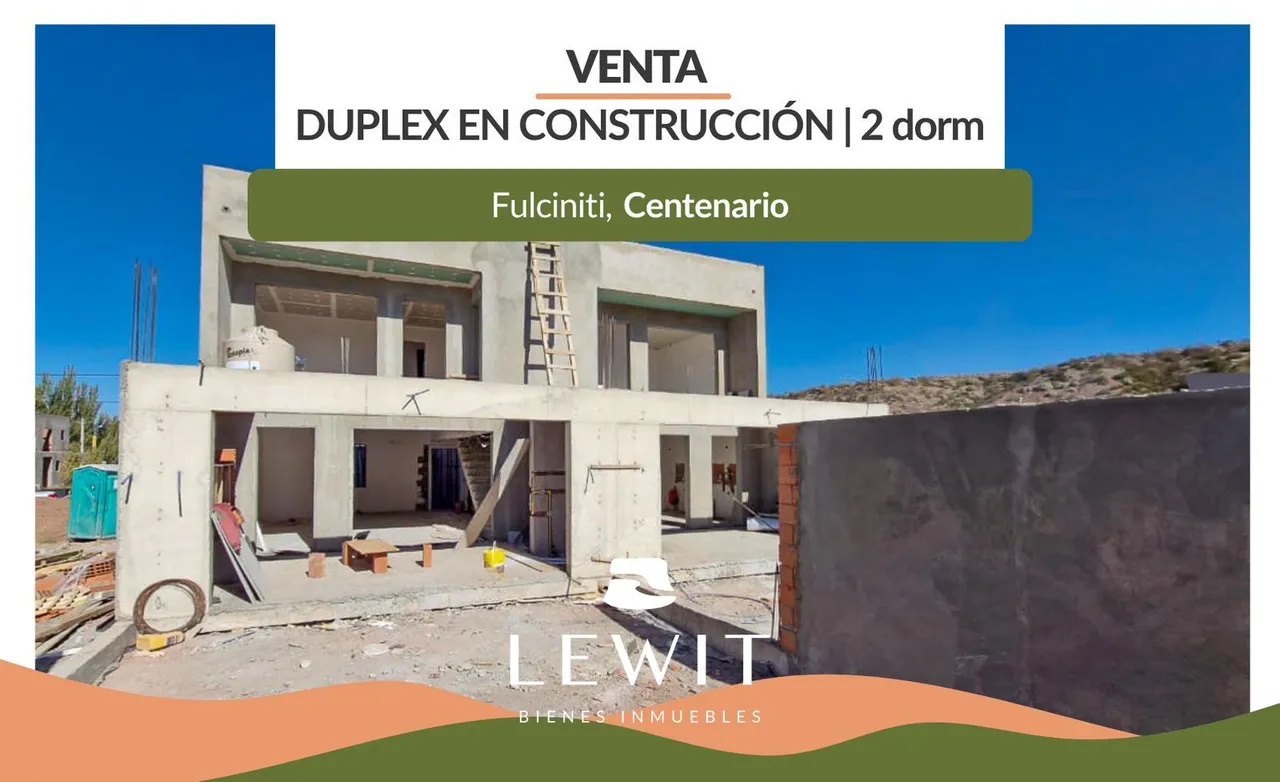 Departamento en VENTA DUPLEX EN CONSTRUCCION FULCINITI