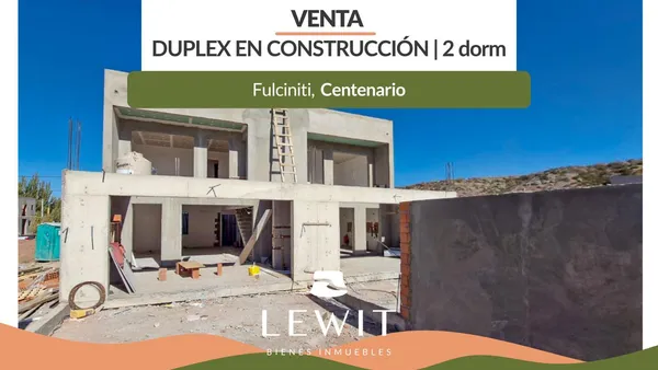 Departamento en VENTA DUPLEX EN CONSTRUCCION FULCINITI