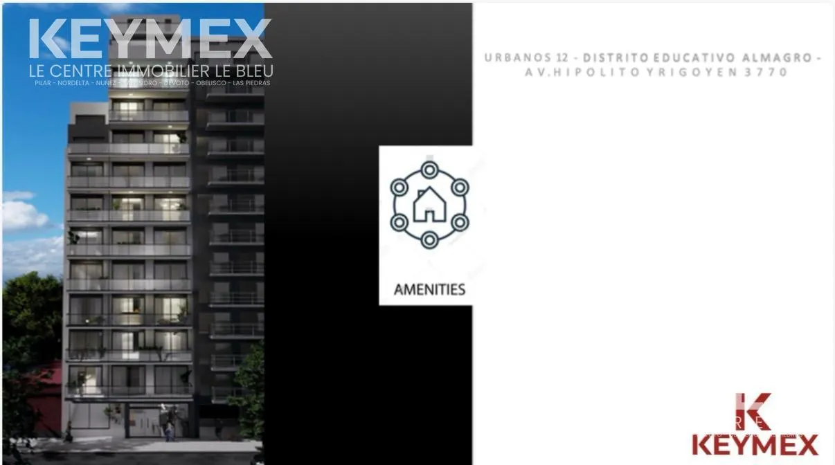 Departamento en Hipólito Yrigoyen al 3700