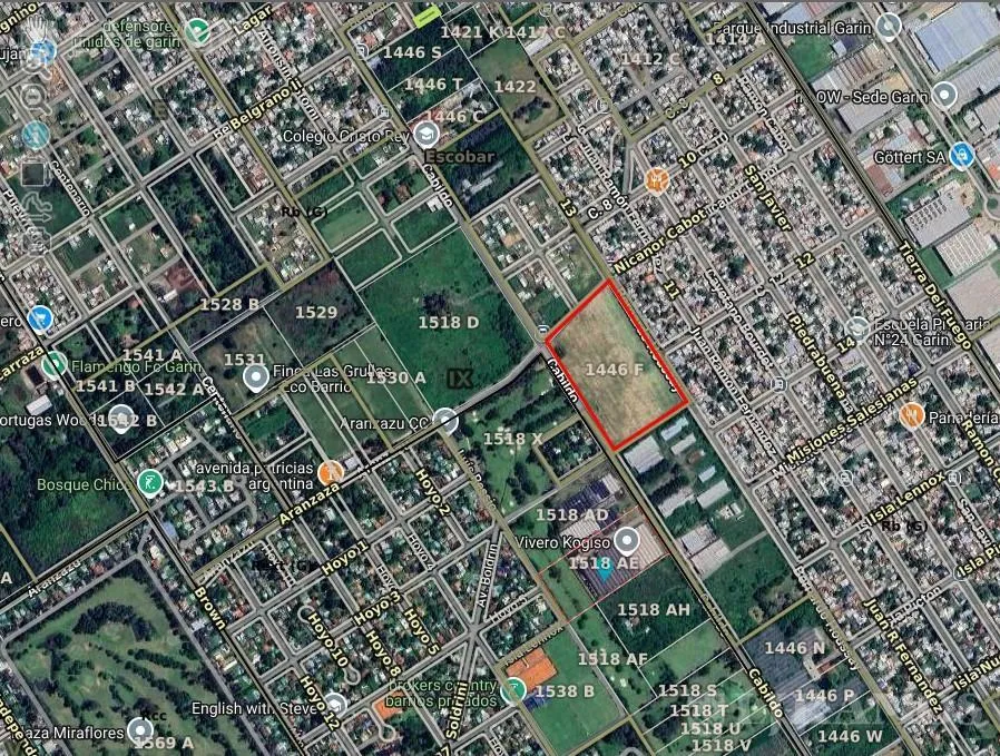 Terreno en Cabildo y Aranzazu, Tortuguitas