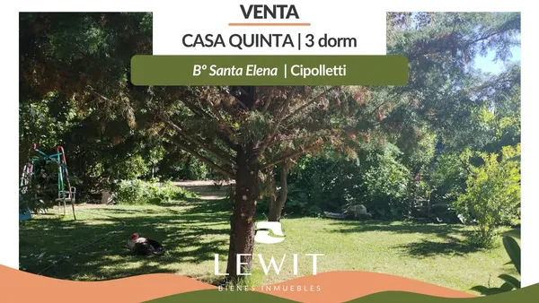 Casa en B° SANTA ELENA/ CIPOLLETTI