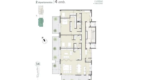 Departamento en Puerto Madryn al 200, Puerto Escondido