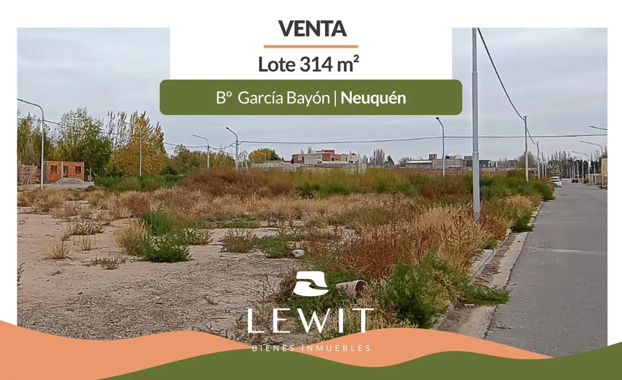 Terreno en Terreno en Loteo GARCÍA BAYÓN