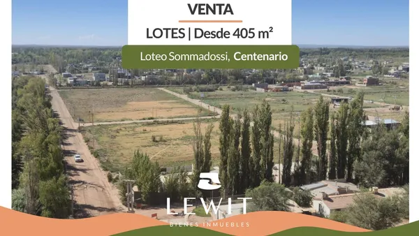 Terreno en Barrio Sommadossi, Centenario