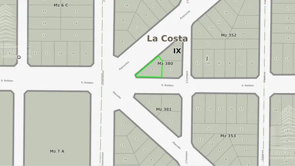 Terreno en Roldan al 1500