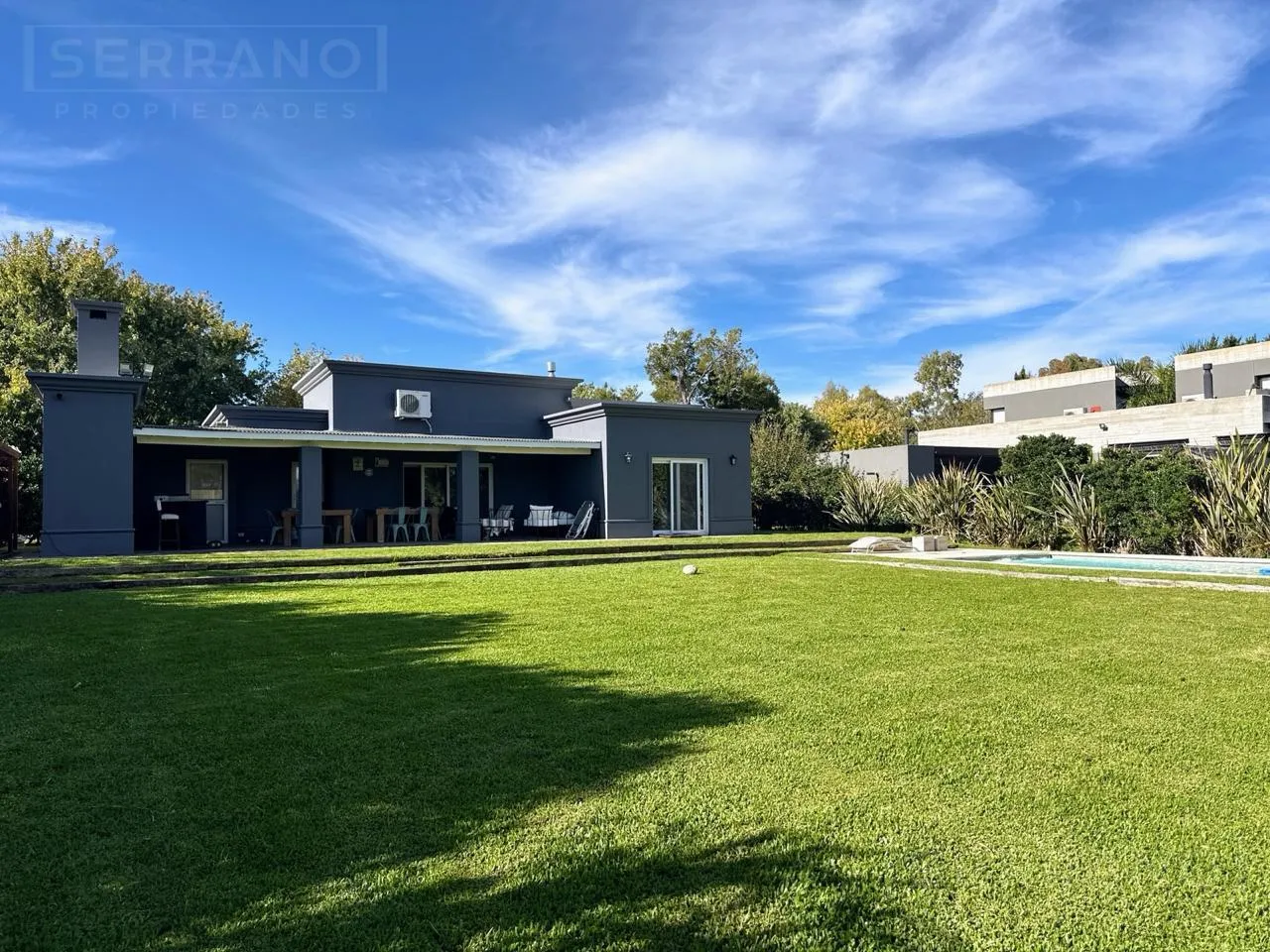 Casa en MJR. Venta Casa en una planta sobre lote de 1145m2 en Estancias del Pilar, Pilar