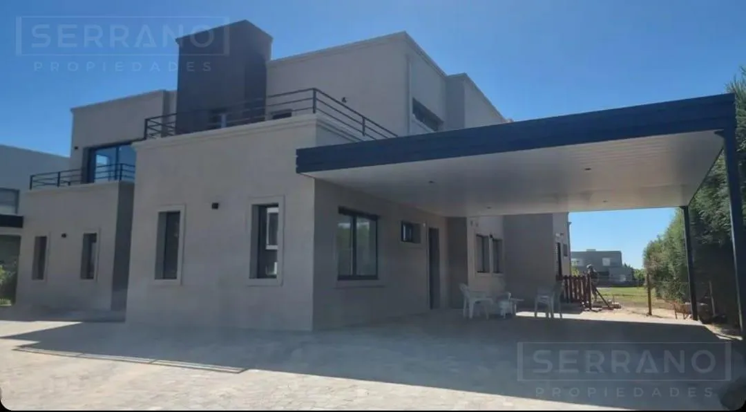 Casa en RNE. ALquiler casa 6 ambientes con pileta en Haras Santa María, Loma Verde, Belén de Escobar.