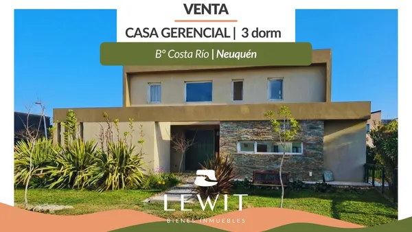 Casa en Bº Privado Costa Río | Gatica al 2800 | Neuquén