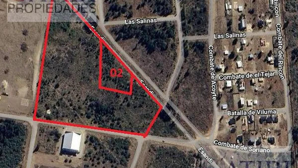 Terreno en Esandi y Circunvalacíon