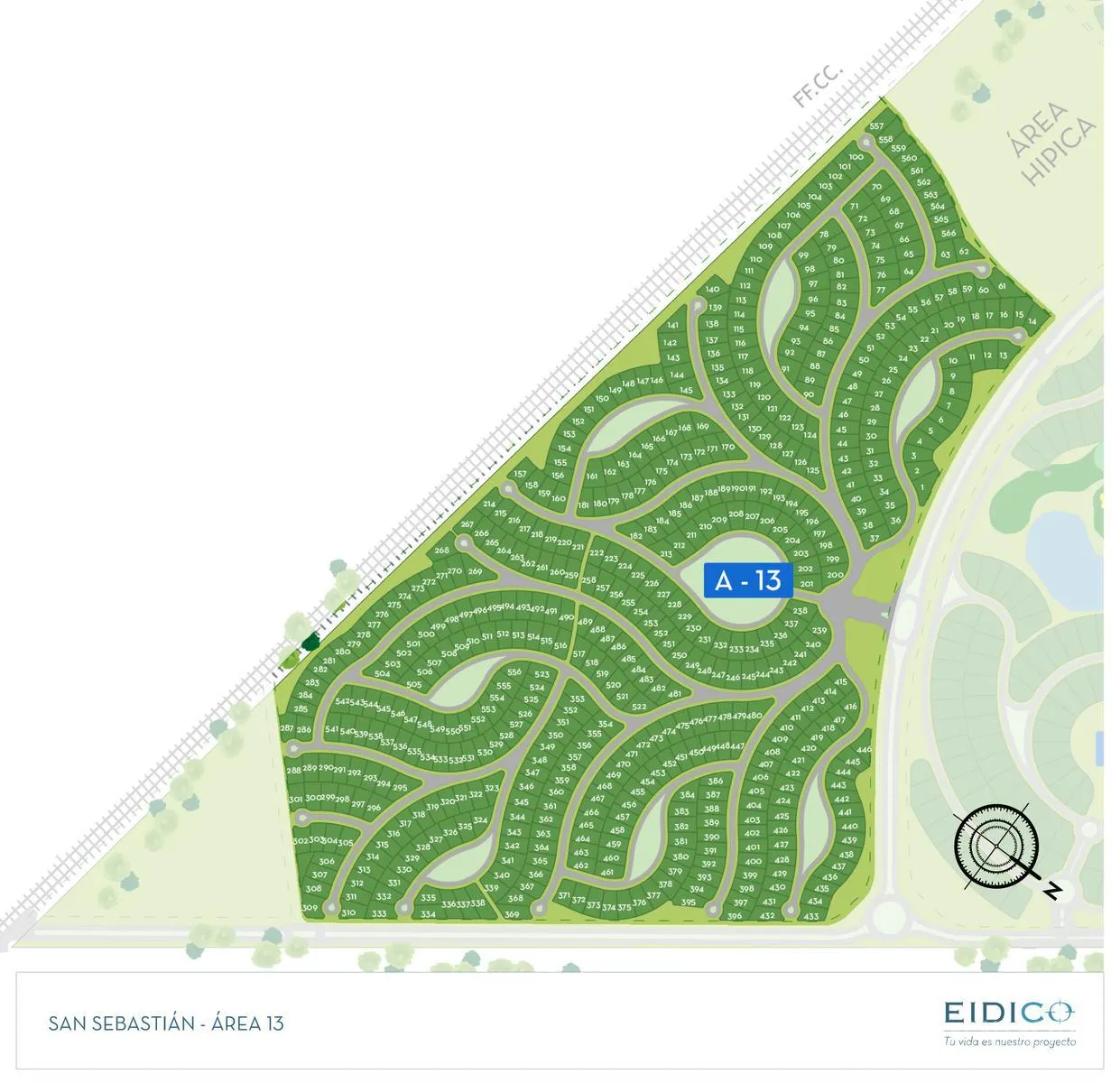 Terreno en San Sebastian Area 13 Lote al 100