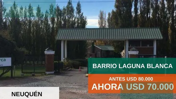 Terreno en TERRENO B°LAGUNA BLANCA
